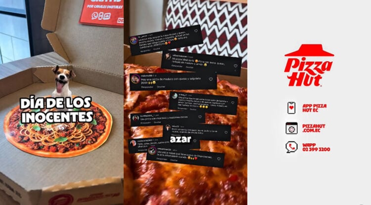 Pizza Hut celebró el Día de los Inocentes retando a su fanáticos a proponer insólitas presentaciones 1 IMG 0864