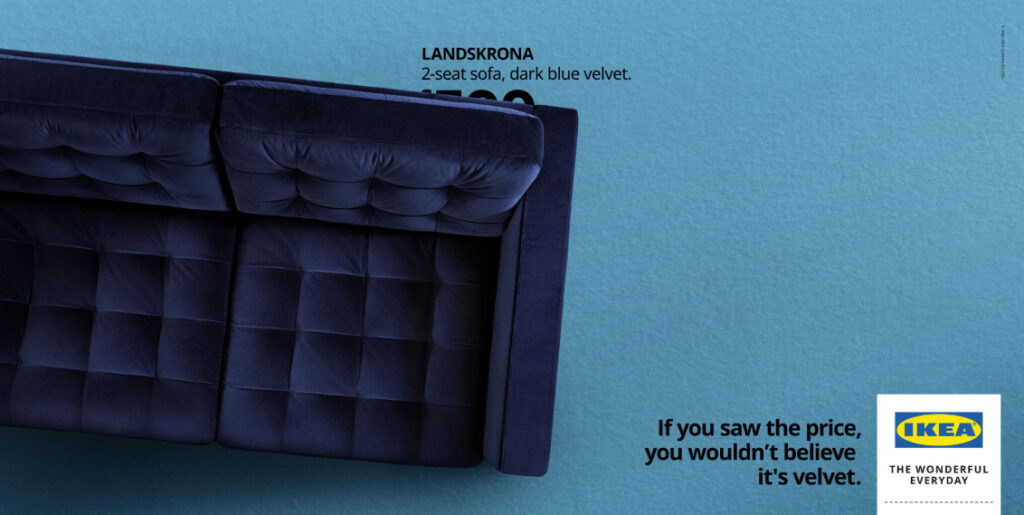 Nada por encima de la calidad: IKEA destaca los materiales de sus productos en esta campaña 3 cuerpo 1