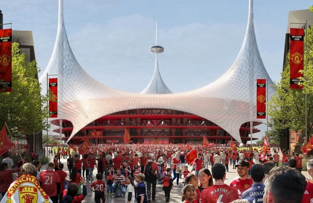 El nuevo estadio del Manchester United promete reconfigurar la economía urbana del Reino Unido 3 estadio united efecto multimillonario economia britanica 1769432041 0