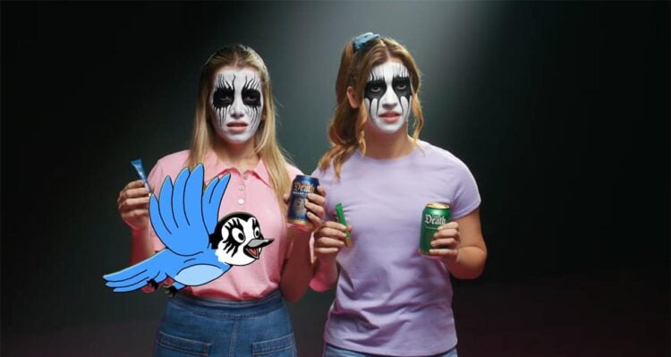 Esta es la línea de maquillaje que acaba de lanzar Liquid Death en colaboración con elf Cosmetics 1 liquid death elf SC CUS