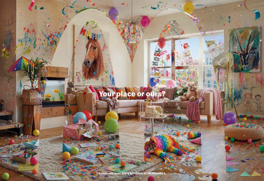 McDonald's desafía las fiestas infantiles perfectas y vuelve a cuestionar dónde celebrar los cumpleaños 2 mcdonalds cumpleanos 3