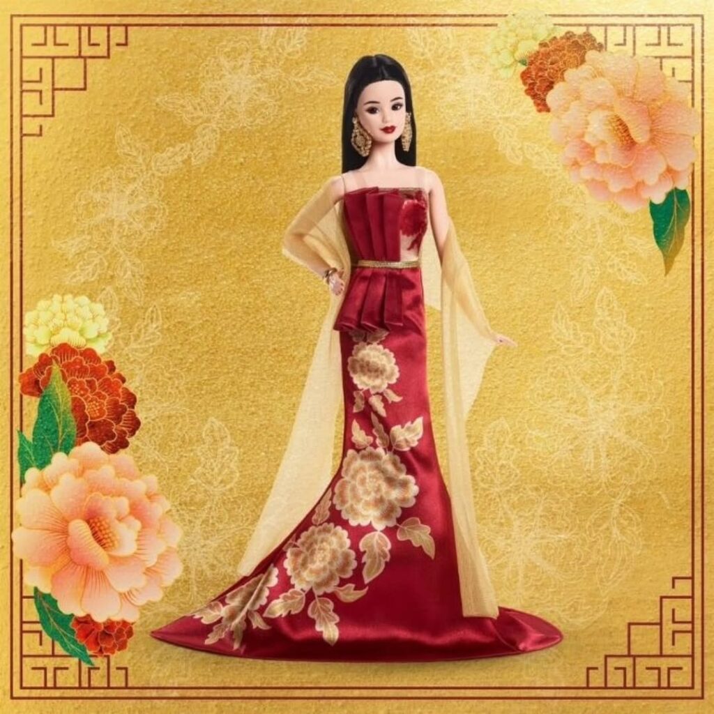 @mattel lanza la edicion especial de Barbie Lunar New Year 2026 que honra el Ano Nuevo Chino.