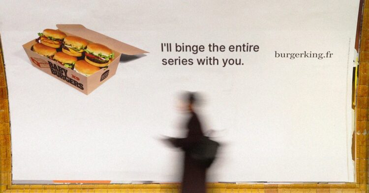 Burger King France puts Baby Burgers