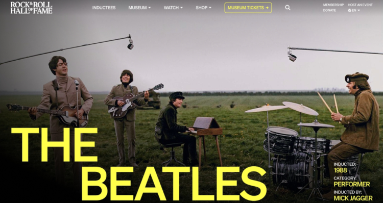 Rock & Roll Hall of Fame lanza nueva web con experiencia digital inmersiva 1 Diseno 2026 02 20T125633.440