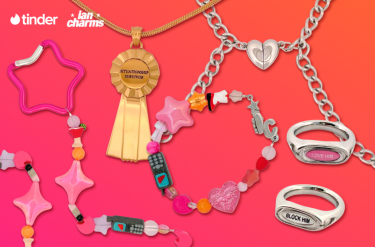 Esta colección de Tinder reinterpreta los giros inesperados de las citas en seis llamativas joyas 1 IC Press Asset