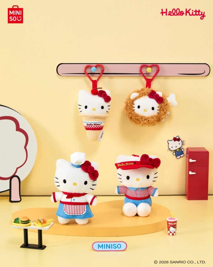 Step into a world of retro Hello Kitty charm！A one stop collection of your favorite vintage insp
