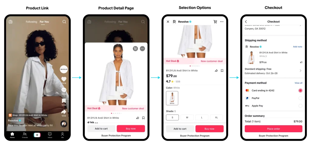 ¿En qué consiste el modelo de negocio de TikTok Shop? 2 tiktok shop espana 1024x478 1