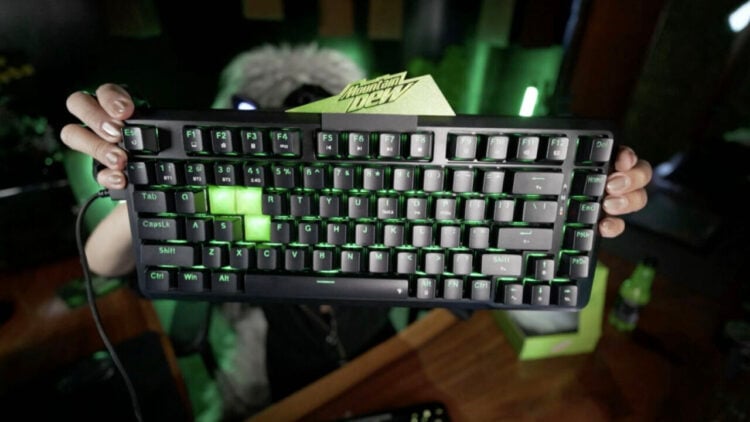Mountain Dew elimina las letras más importantes del teclado en este reto gamer 1 1773306062445