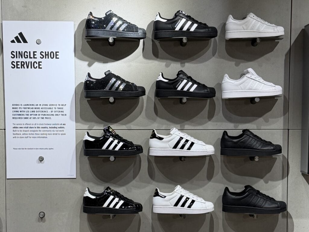 adidas presenta "Single Shoe", un servicio que redefine la compra de calzado desde la inclusión 3 ADIDAS 2