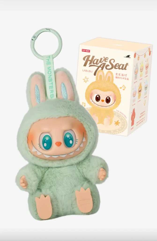 Así lucen los Labubu en blind boxes.