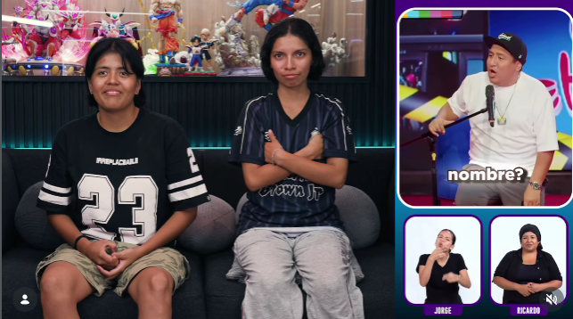 "Hablando Huevadas" apuesta por la accesibilidad con intérpretes de lengua de señas en su nueva temporada 2 Captura de pantalla 2026 03 09 112826