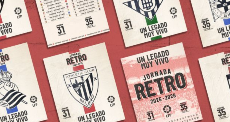 LALIGA revive la memoria de sus clubes con su primera Jornada Retro 1 LALIGA revive la memoria de sus clubes con su primera Jornada Retro