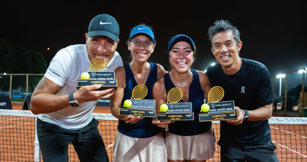 Peugeot cierra el Asia Open 2026 y premia a los campeones con una experiencia en el Mutua Madrid Open 2 Diseno 86