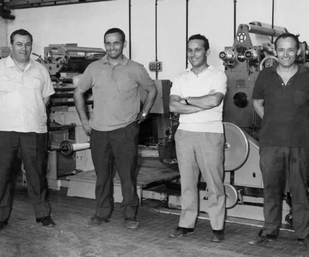 Hermanos Panini en sus inicios.