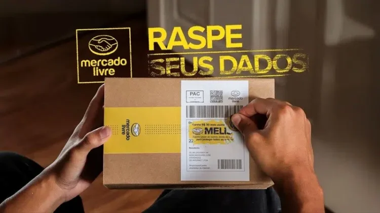 Mercado Libre cambia el material de sus etiquetas de envío para evitar la filtración de datos 1 Mercado Livre Raspe.jpg