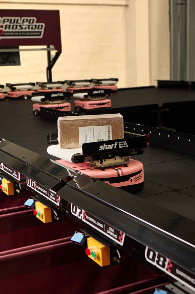 La automatización entra a la última milla: Sharf implementa tecnología robotizada por primera vez en el Perú 3 Sorter Detalle 1