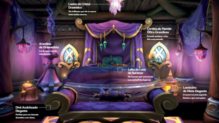 Warcraft lanza “WoW Decor”, una revista de interiorismo para promocionar la función de housing de su nueva expansión 1 WoW Decor Hero. BSPomXc