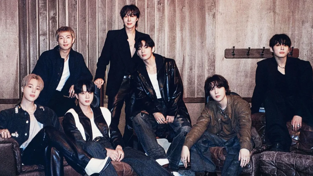 BTS en su era ARIRANG.