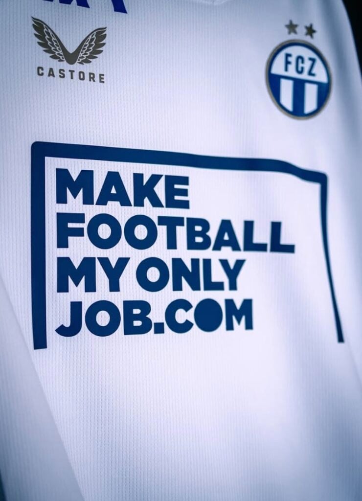 FC Zürich reemplaza patrocinadores por "trabajos secundarios" para exigir mayor reconocimiento al fútbol femenino 3 fc zurich camisetas trabajo 1