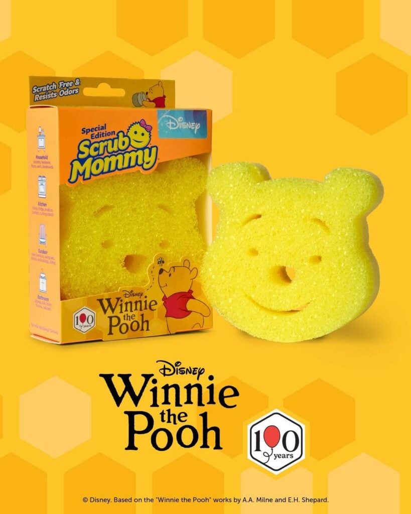 Scrub Daddy lanza esponjas inspiradas en los personajes de Winnie the Pooh 4 Scrub Daddy edición Winnie the Pooh.