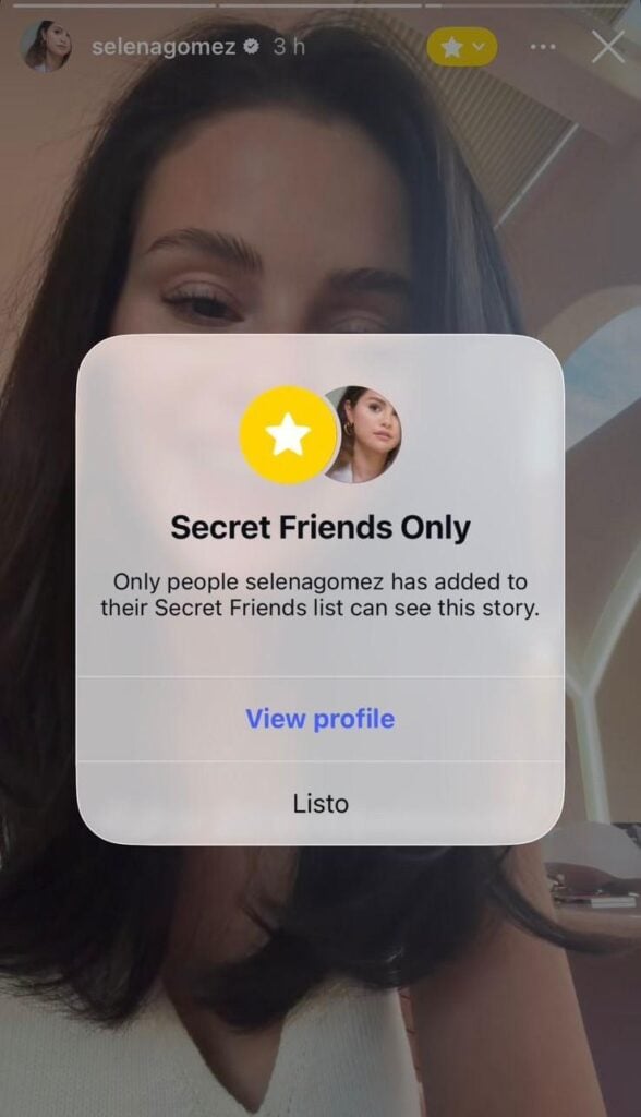 Selena Gómez añade a sus seguidores a "Secret Friends" para promocionar el podcast de Benny Blanco 3 selena