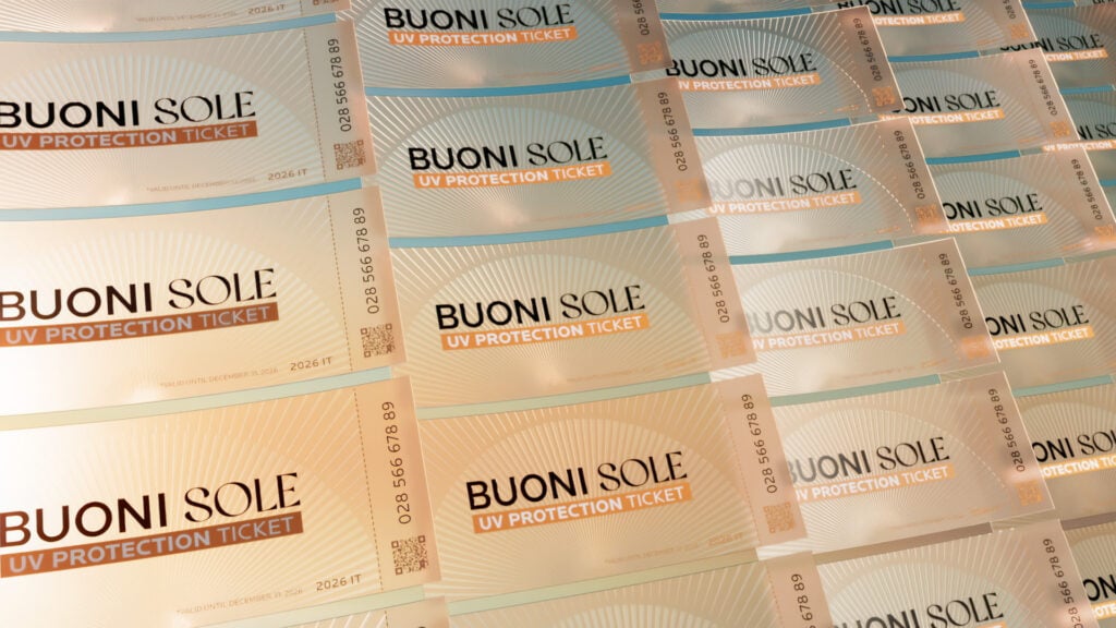 "Buoni Sole": la campaña de La Roche-Posay que plantea la protección solar como un derecho laboral 2 Así luce el vale de La Roche-Posay.