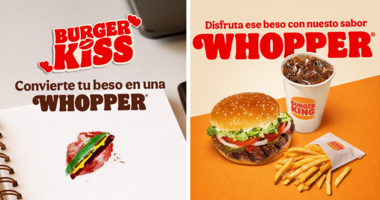 Burger King - Día del Beso