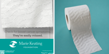 Anuncios que esconden los síntomas del cáncer en papel higiénico