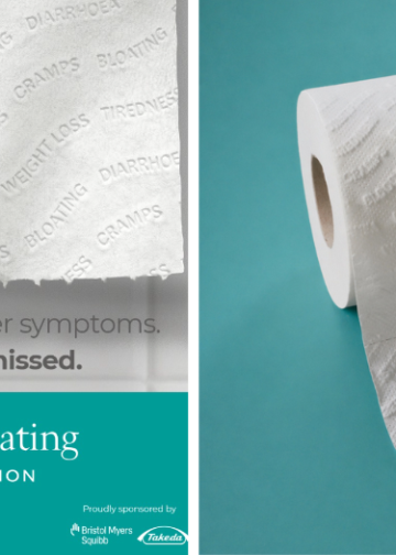 Anuncios que esconden los síntomas del cáncer en papel higiénico