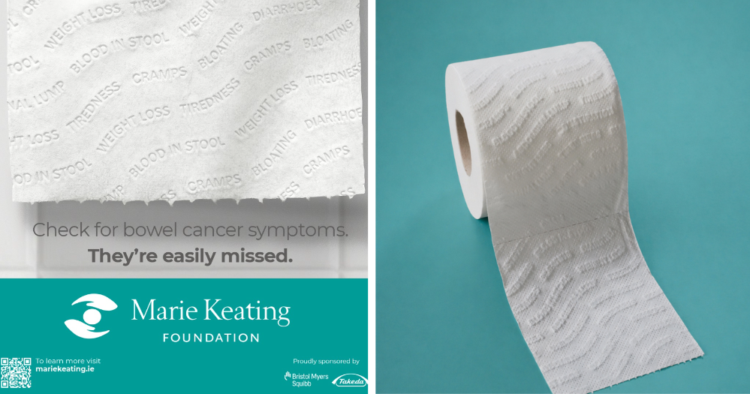 Anuncios que esconden los síntomas del cáncer en papel higiénico