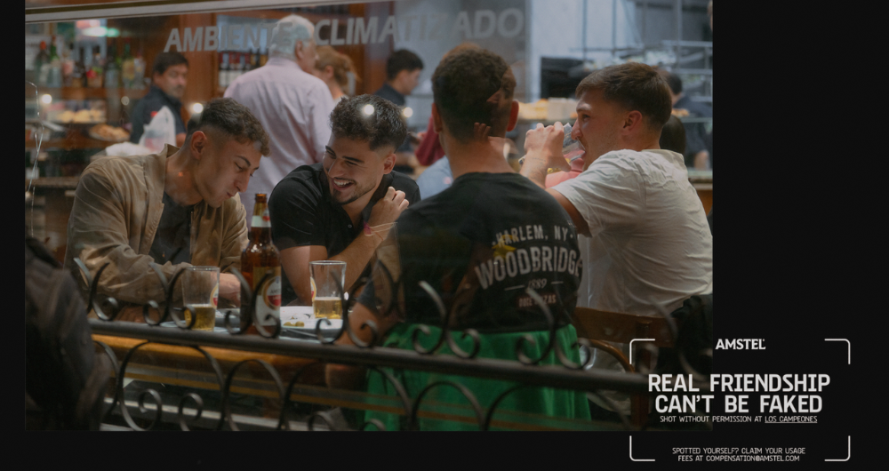 Amstel captura momentos reales de amistad con fotos tomadas sin permiso 2 Diseno 14