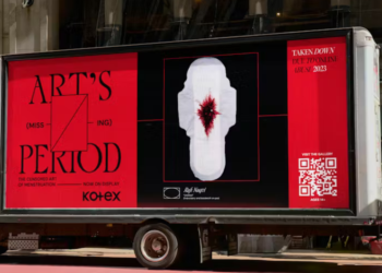 Kotex cuestiona la censura de la menstruación en el arte con una nueva campaña