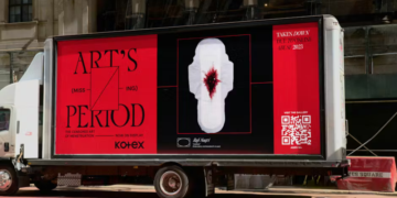 Kotex cuestiona la censura de la menstruación en el arte con una nueva campaña