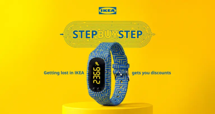 IKEA lanza "Step Buy Step", una activación que premia a quienes caminan por la tienda 1 IKEA lanza "Step Buy Step", una activación que premia a quienes caminan por la tienda