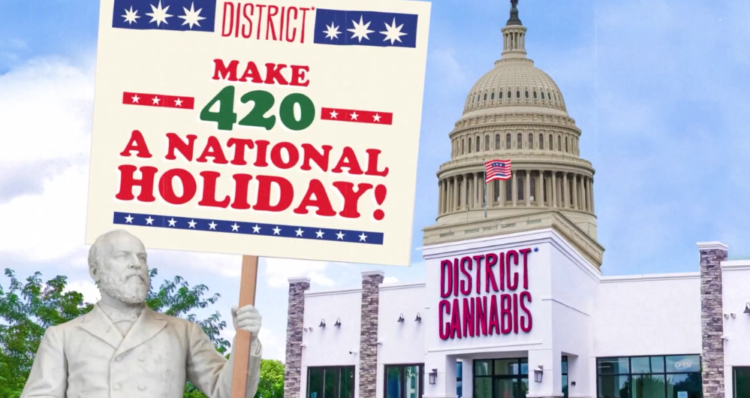 District Cannabis pide declarar el 4/20 como feriado nacional en EE. UU.