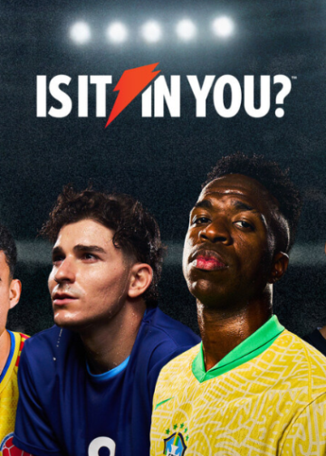 Gatorade relanza "Is It In You" con Vini Jr., Julián Álvarez y más estrellas del fútbol