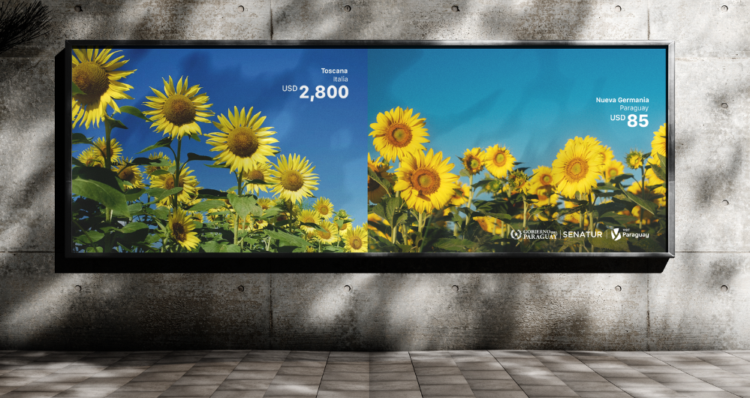 "Destination Swap": la campaña que compara destinos internacionales con paisajes de Paraguay