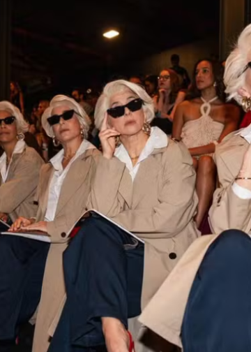 Múltiples Miranda Priestly invadieron la Río Fashion Week para promocionar "El diablo viste a la moda 2"