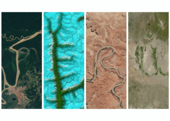 La NASA lanza "Your Name in Landsat", una herramienta que transforma paisajes de la Tierra en tipografía