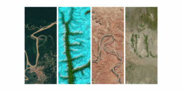 La NASA lanza "Your Name in Landsat", una herramienta que transforma paisajes de la Tierra en tipografía