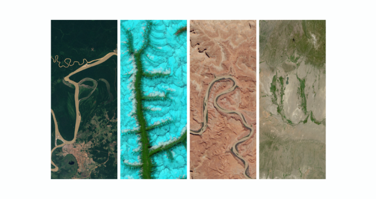 La NASA lanza "Your Name in Landsat", una herramienta que transforma paisajes de la Tierra en tipografía