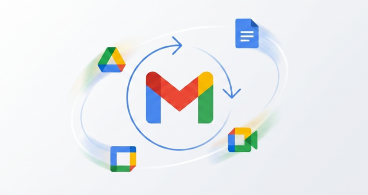 Google prepararía rediseño de los íconos de Gmail, Drive y otras apps de Workspace