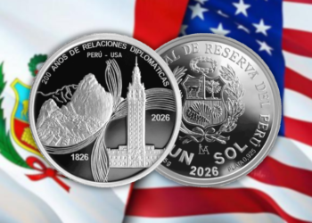 BCRP lanza moneda de S/1 por los 200 años de relaciones entre Perú y EE. UU.