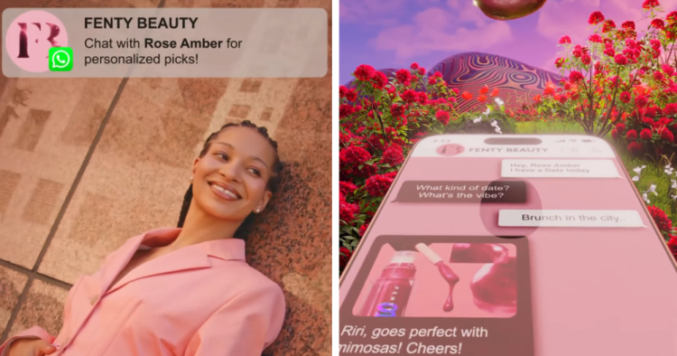 Fenty Beauty lanza un asistente de IA que envía recomendaciones de belleza por WhatsApp 1 Edits MN 28