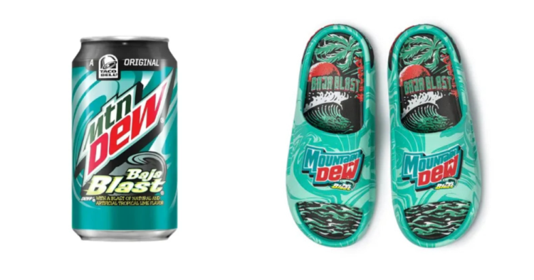 Baja Blast Comfort Slides