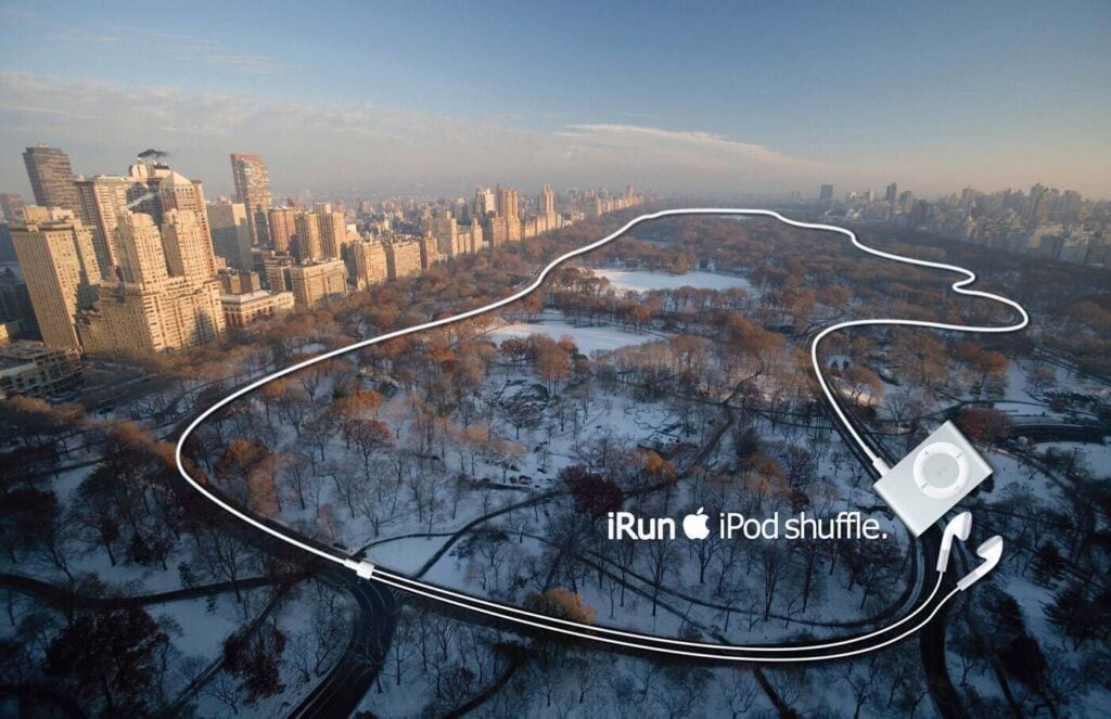 iPod Shuffle de Apple.