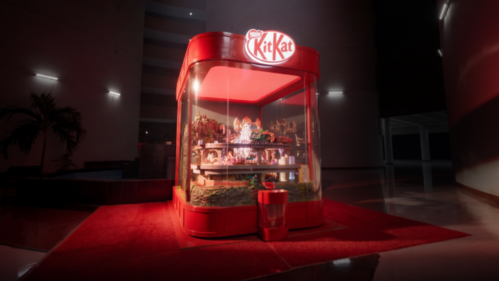 KitKat crea la máquina expendedora más lenta del mundo 2 Máquina expendedora de KitKat.