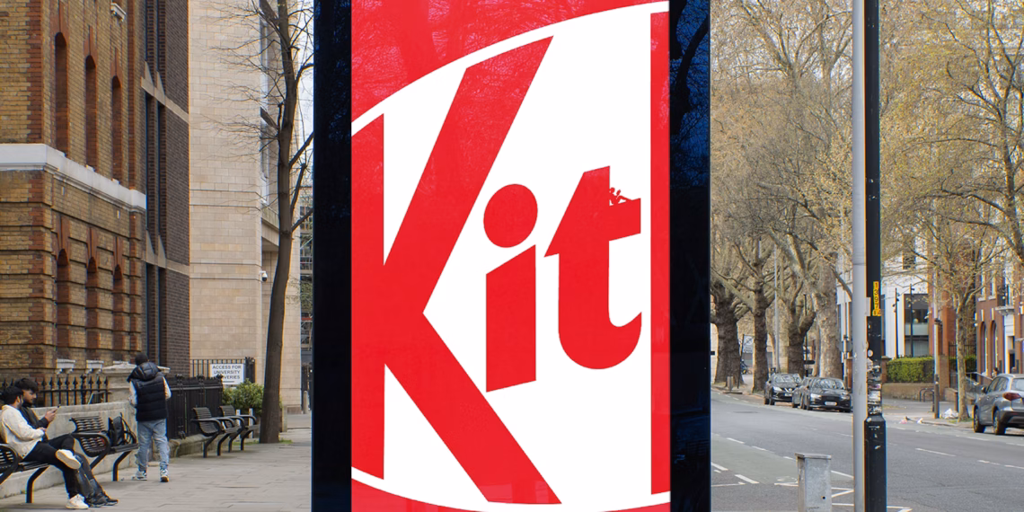 Campaña OOH de KitKat