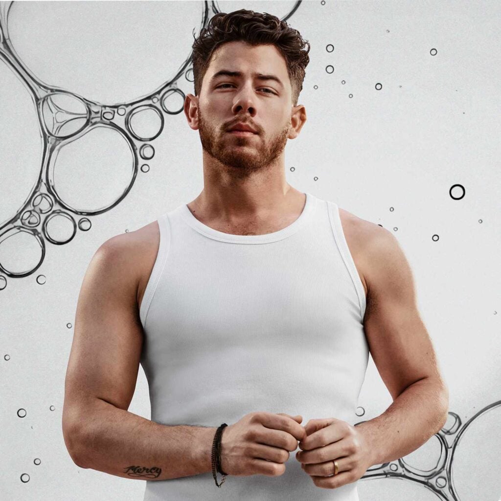 Nick Jonas para Schick.
