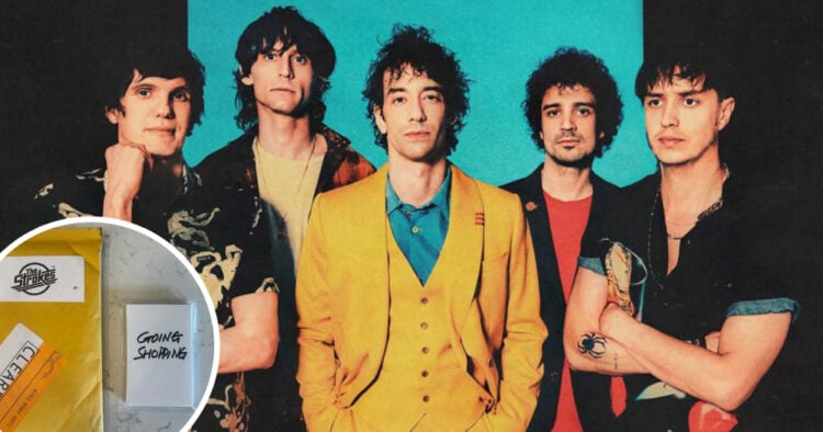 The Strokes lanza sencillo Going Shopping con cassettes para impulsar su nuevo álbum Reality Awaits